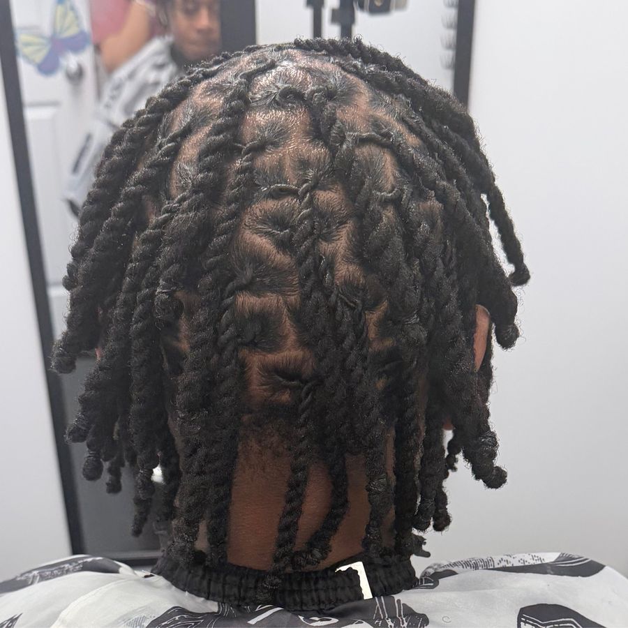 Loc Retwist and Style