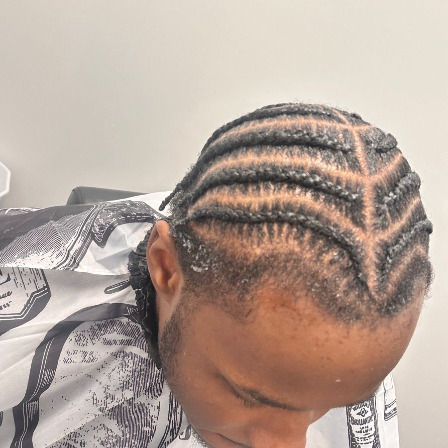 Male Pop Smoke Braids
