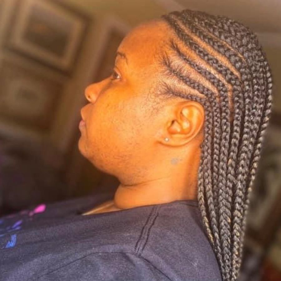 MeshUp Tribal Braids with Box Braids